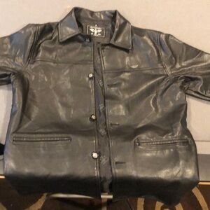 Reportage R.G.A Italy leather jacket